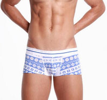 Load image into Gallery viewer, 2pcs/lot New SEOBEAN Men's boxer underwear Cotton breathable brand waist sexy U convex boxer free shipping