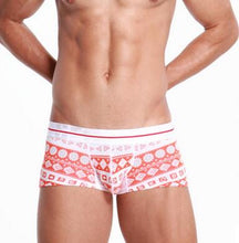 Load image into Gallery viewer, 2pcs/lot New SEOBEAN Men's boxer underwear Cotton breathable brand waist sexy U convex boxer free shipping