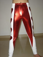 Load image into Gallery viewer, Custom Flames Latex Rubber Youth Wrestling Singlet Clothes Pants For Men H027