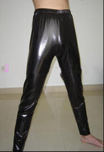 Load image into Gallery viewer, Custom Flames Latex Rubber Youth Wrestling Singlet Clothes Pants For Men H027