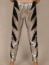 Load image into Gallery viewer, Custom Flames Latex Rubber Youth Wrestling Singlet Clothes Pants For Men H027