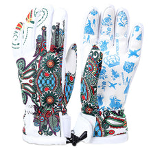 Load image into Gallery viewer, Snow Gloves Floral Waterproof Promo Thermal Breathable for Men and Women
