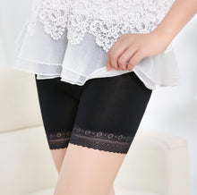 Load image into Gallery viewer, Arrival Hot Safety Shorts Lady Leggings Pants Lace Seamless Fashion Women Lace Pantalon de sécurité sous-vêtements Tiered Skirts Short Skirt Under Safety Pants Underwear shorts Under Shorts de calças de segurança